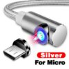 For Micro USB Silver